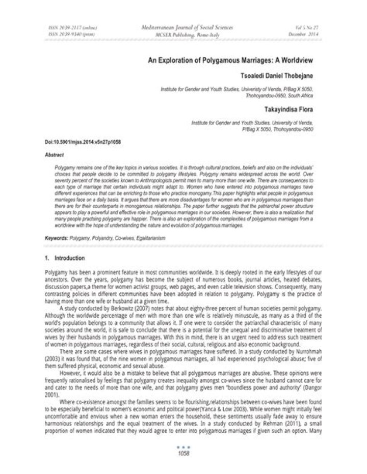 An Exploration Of His Marriages