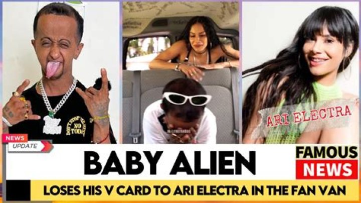 Aria Electra Video Baby Alien Fan Bus Leaked The Fanvan On Twitter The Talks Today |
