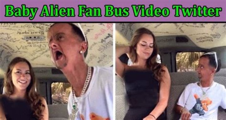 Baby Alien Lina Polanco Fan Van Bus Video Released The Talks Today