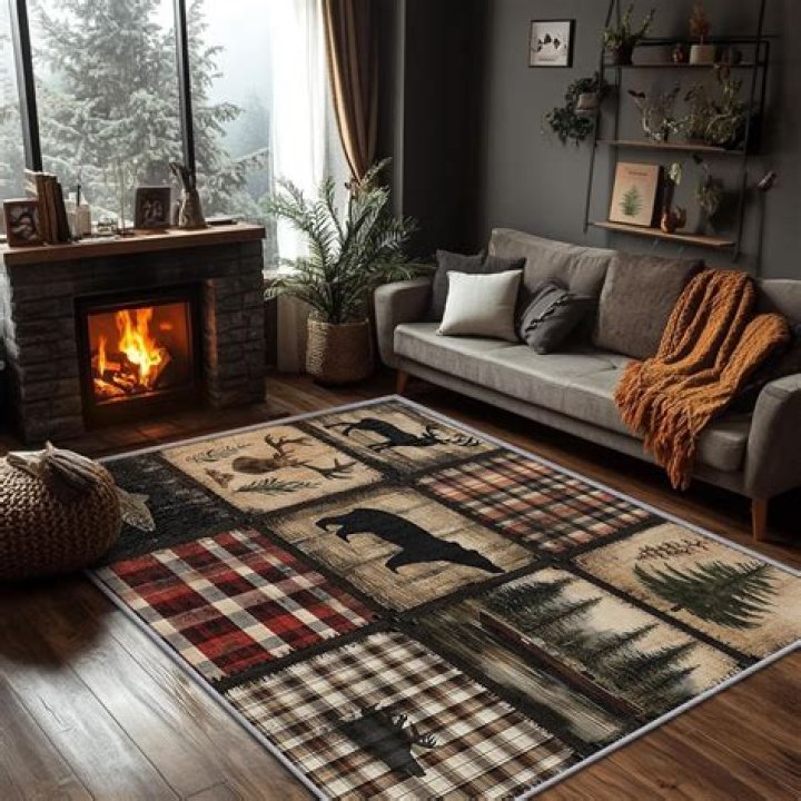 cabin and lodge rugs