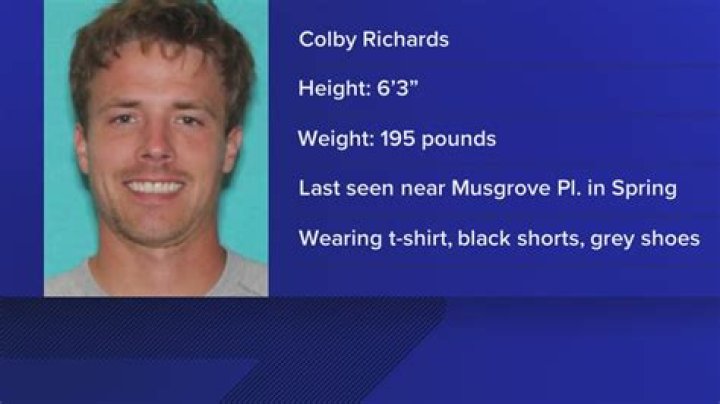 Colby Richards: Missing In Montgomery County