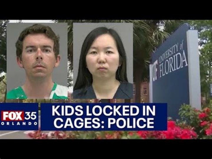 Dustin Huff Yurui Xie UF Scientists Arrested Wikipedia: Child Cage Case |