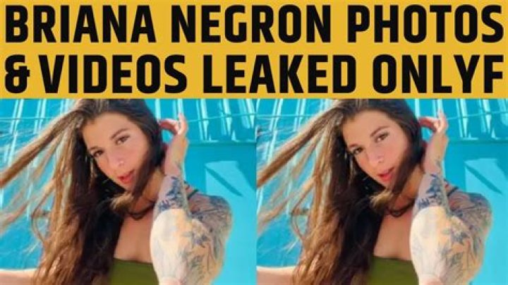Who is Briana Negron? Photos and movies leaked onlyfans The Talks Today |